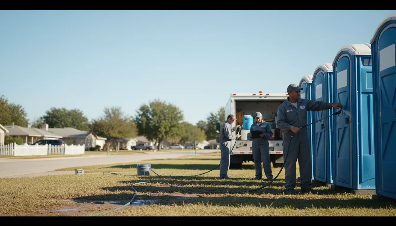 Long-Term Portable Toilet Rental in Keller, VA near me